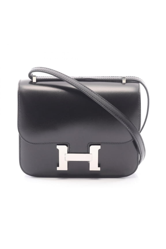 Pre-Owned Hermes Constance 3 Mini Shoulder Bag/Handbag, Calfskin Leather (Box Calf), Women's,...