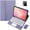 purple, variant on Case for Xiaomi Redmi Pad 2 / Redmi Pad SE 11 Inch (2023/2025), Magnetically Detachable Bluetooth Touch Keyboard with Wireless Mouse, 2-Pack Screen Protectors,Purple