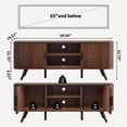 thumbnail image 3 of Tydimor TV Cabinet Stands for TVs up to 65", Entertainment Center with Storage Shelf, Media Console Table with Drawers for Living Room, 3 of 8
