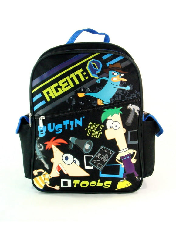 Backpack - Phineas and Ferb - Save the World (Large School Bag) New 602352