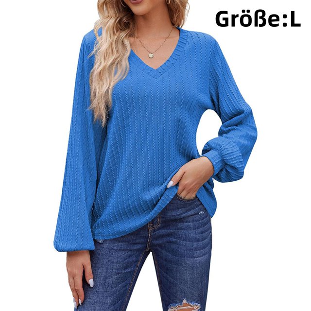 Camisas de mujer de manga larga, suéteres elegantes de manga larga, tops casuales