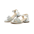 thumbnail image 1 of Zapatilla Para Niña Con Pedrería Graduación Formal Plata plateado 15, 1 of 6