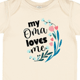 thumbnail image 4 of Inktastic My Oma Loves Me Girls Girls Baby Bodysuit, 4 of 5