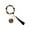 11, variant on Silicon Beads Wooden Disc Bracelet Tassel Keychain Wristlet Gift for Her Key Ring
