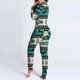 thumbnail image 2 of Vantage-Pijama sexual para mujer, Body con estampado navideño en la espalda y el trasero, mono cálido de manga larga, ropa de descanso 2023, 2 of 4