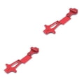 thumbnail image 3 of Tablero de segundo piso Ounissouiy de Metal RC 1:14 placa de camión sobre orugas Reemplazo para WLtoys 144001 144002 144010 Rojo 2piezas, 3 of 6