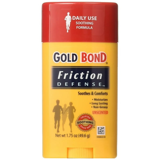 Gold Bond Friction Defense Stick Unscented 1.75 oz ( Pack of 2