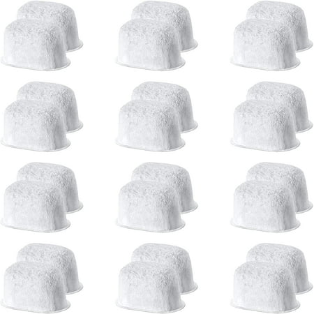 

24 Pack of Replacement Water Filter for Breville BWF100 BES870 BES810 BES990 BES980 BES920 BES900XL BES870XL BES860XL BES840XL BKC600XL (Activated Charcoal)