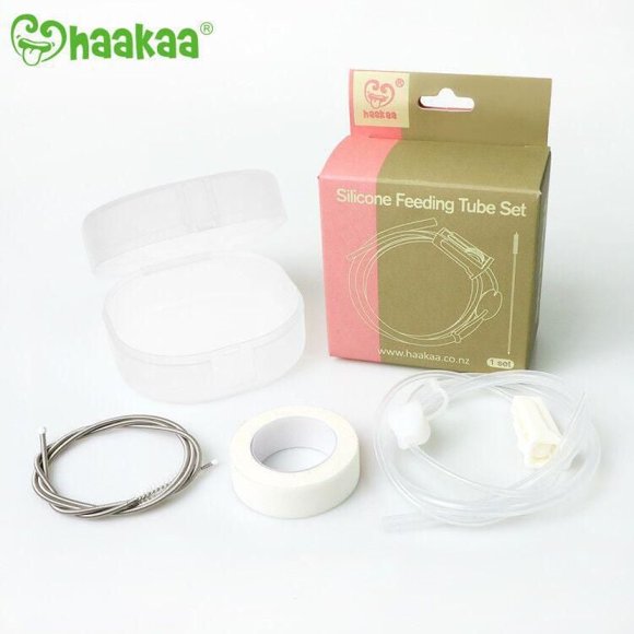 Haakaa Silicone Feeding Tube Set | Age 0-12 Months