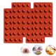 thumbnail image 2 of 4PCS 24 Agujeros Molde de silicona Hemisférico Molde para hornear Forma redonda Media esfera Molde antiadherente, 2 of 8