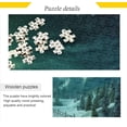 thumbnail image 2 of Dreamtimes Christmas Landscape Puzzle 1000 Pieces - Wooden Jigsaw Puzzles for Family Games - Suitable for Teenagers and Adults, 2 of 7