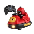 thumbnail image 1 of Coche de choque con control remoto, coche de dibujos animados RC, juguete para adolescentes, niños y adultos. Rojo, 1 of 9