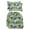 Livi Courtyard Floral, variant on RSH Décor Indoor Outdoor Set of 2 U-Shape Cushions Standard and 2 Lumbar Pillows, Beachcrest Caviar Floral