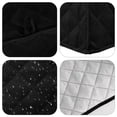 thumbnail image 2 of HLONK NewSoul Premium Universal 2 Slice Toaster Cover Polyester and Cotton Quilted Fingerprint Protector Super Soft Appliance Cover And Dust Cover Black(Toaster Not Included), 2 of 6