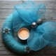 thumbnail image 5 of Tubo decorativo de malla Uxcell para coronas, regalos, decoraciones de cumpleaños y fiestas de boda, manualidades DIY en blanco 48 yardas x 3/16", 5 of 7