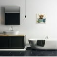 thumbnail image 3 of Stupell Industries Farmhouse Cow in Tub Animals & Insects Painting Gallery Wrapped Canvas Art Print Wall Art, 17 x 17, 3 of 8