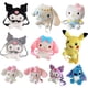 thumbnail image 2 of Fábrica al por mayor de dibujos animados suave mi bolso Melody Kuromi Cinnamoroll Stitch Kitty Pikachu mochila de felpa bolso de peluche Sanrio bolsa, 2 of 4