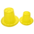 thumbnail image 4 of WHAMVOX 2 Pcs Food Feed Bucket Convenient Poultry Feeder 19X15CM Yellow, 4 of 8