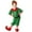 d-Green2327, variant on VNKIDY Christmas Children Boys Teenagers 5PC Outfits Sets Tops Pants Hats Socks Belt Green Outfits Sets Birthday