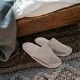 thumbnail image 3 of FRCOLOR 1 Pair of Travel Portable Slippers Cotton Folding Indoor Slippers for Travelling, 3 of 8