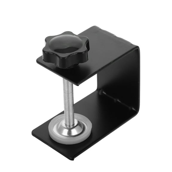 DECOMELODY Clamps 1Set Black Metal Plastic Adjustable for Cabinet Hardware and Panel Installation