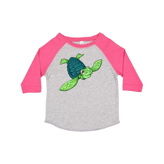Inktastic Sea Turtle with Swirls Boys or Girls Toddler T-Shirt