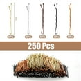 thumbnail image 3 of NOGIS 250count Bobby Pins, 2inch Bobby Pins, Bobby Pins Brown Black Blonde Silver for Women Girls, Large Bobby Pins for Thick Hair, Hair Pins 5 Colors, 3 of 6