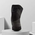 thumbnail image 4 of 1Pc Knee Support Non-slip High Stretchy Comfortable Fit Wide Application Tear Resistant Compression Reusable Bandage Basketball Knee Brace for Sports, 4 of 7