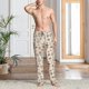 thumbnail image 2 of Fotbe Forest Mushrooms Insects Pantalones de Pijama para Hombre, Pantalones de Dormir, Pantalones de Casa con Cintura Ajustable y Bolsillos-XX-Large, 2 of 6