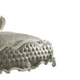 thumbnail image 5 of ACME Versailles Tufted Queen Wings Panel Bed in Vintage Gray and Bone White, 5 of 10