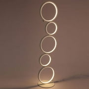 35.5'' Modern LED Dimmable Floor Lamp Standing Reading Light for Living Room 24W