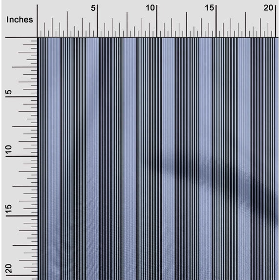 oneOone Silk Tabby Fabric Multicolor Stripe Printed Fabric 1 Yard 42 Inch Wide