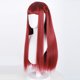 thumbnail image 2 of Peluca genérica para cosplay, larga, roja, recta, 58 cm, resistente al calor, 2 of 3