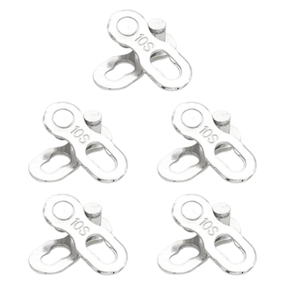 5 pares, eslabones de cadena para bicicleta, repuestos, prácticos, profesionales, fáciles de instalar, 10 velocidades