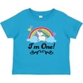 thumbnail image 3 of Inktastic 1st Birthday Unicorn Rainbow 1 Year Old Party Girls Baby T-Shirt, 3 of 5