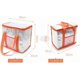 thumbnail image 3 of Light and insulated cooler bag for food storage, for camping, picnics, and beach days, 16L, 26L, black, 8L., 3 of 5