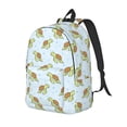 thumbnail image 1 of Balery Cartoon Sea Turtle Mochila Clásica Impresa Básica para Viaje, Mochila Escolar Resistente al Agua, Mochila de Lona con Correas Ajustables-Medium, 1 of 5