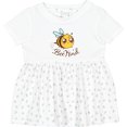 thumbnail image 3 of Inktastic Cute Bee Kind Bee Girls Baby Dress, 3 of 5