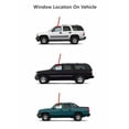 thumbnail image 3 of Tempered Privacy Driver Left Side Front Door Window Door Glass Compatible with GMC Sierra Chevrolet Silverado 1999-2006 / Sierra Classic Silverado Classic 2007 Models, 3 of 5