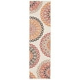 thumbnail image 6 of SAFAVIEH Veranda Axum Geometric Indoor/Outdoor Runner Rug, Creme/Red, 2'3" x 8', 6 of 10