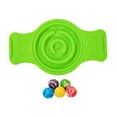 thumbnail image 3 of Dualoai Balance Board Sensory Training Labyrinth disks for Core Strength Skiing Kids Green, 3 of 9