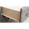 thumbnail image 6 of OS Home and Office Furniture Model 80255-22, Solid Pine Five Drawer Chest in Casual White, 6 of 9