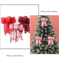 thumbnail image 4 of Christmas Tree Decorations Bows Hanging Xmas Decoration for Home Christmas Tree Ornaments New Year 2022 Navidad Decor DIY Gift, 4 of 5