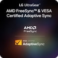 thumbnail image 6 of LG 32" UltraGear QHD 1440p AMD FreeSync Curved Gaming Monitor, 180Hz, 1ms, Black, 32G60WA-B, 6 of 11