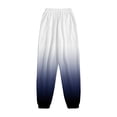thumbnail image 6 of Pxiakgy Women Pocket Trouser Sweatpants Printed Comfy High Waisted Workout Casual Joggers Pants Dark blue + L, 6 of 8