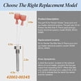 thumbnail image 4 of 42002-0024S Stack Flue Sensor Replacement for Pentair Sta-Rite MasterTemp Max-E-Therm Pool and Spa Heater Electrical Systems SR200 SR333 SR400, 4 of 5