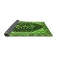 thumbnail image 2 of Ahgly Company Indoor Square Oriental Green Industrial Area Rugs, 8' Square, 2 of 4