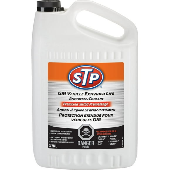 STP - Ready-to-Use Extended Life Antifreeze/Coolant, GM, 3.78 L