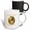 Multicolor, variant on 3drose, New Mexico Territory Tree Two-needle Pinyon Pine, 11oz Two-tone Black Mug