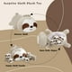 thumbnail image 2 of Almohada de peluche TOYSYM con forma de perezoso con 4 peluches para bebés, 2 of 9
